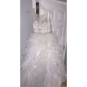 Tiffany pageant dress size 10 in kids